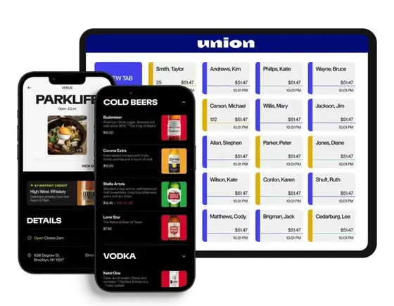 Union POS tablet